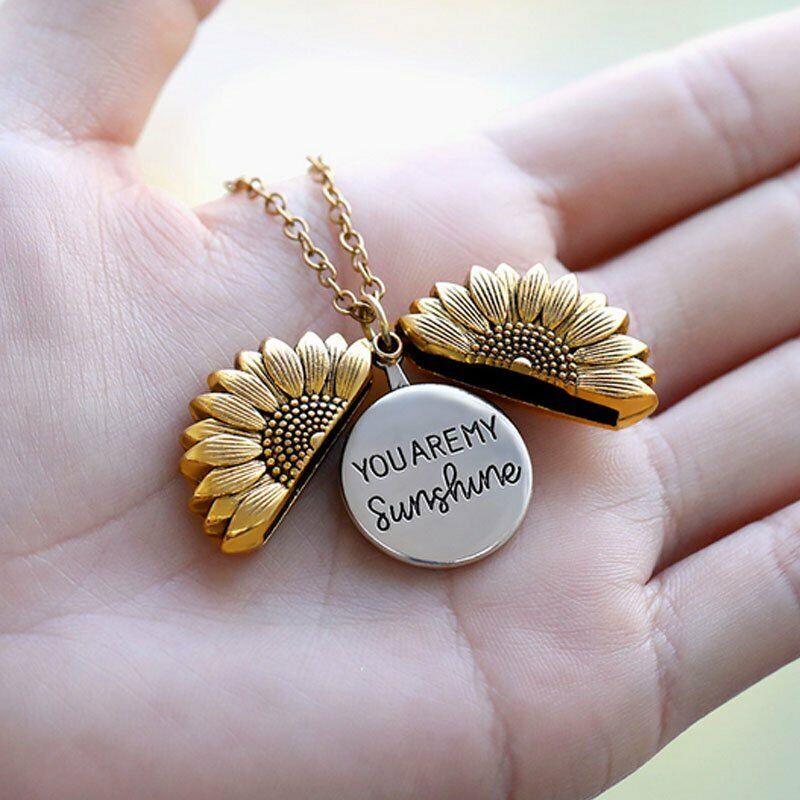 You Are My Sunshine Moon Phase Necklace Sun Necklace Long Distance Gift  Christmas Gifts Big Sister Gift Medallion Necklace - Etsy UK